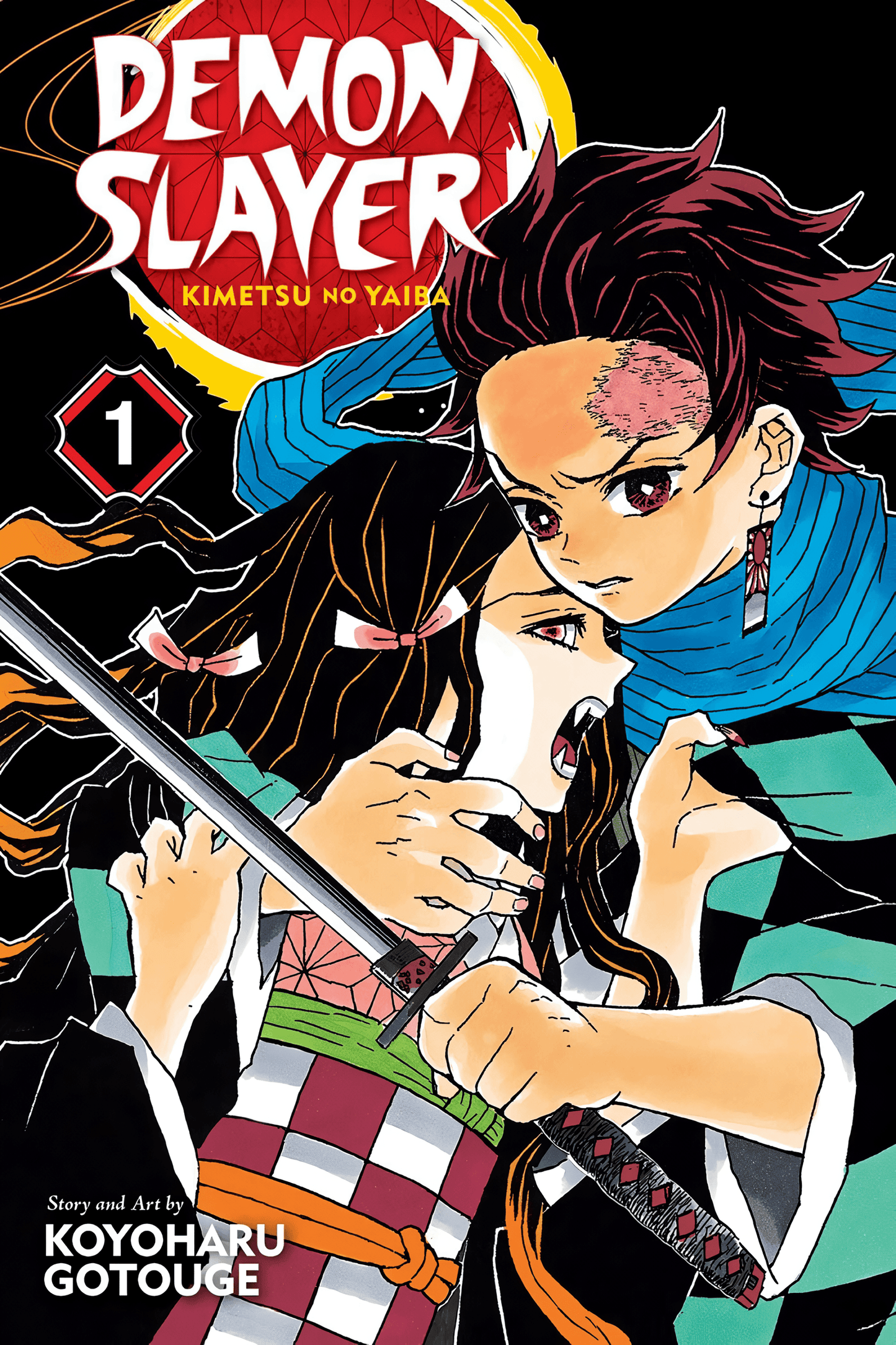 Demon Slayer: Kimetsu no Yaiba Manga Volume 1 (Inglés) - Kinko