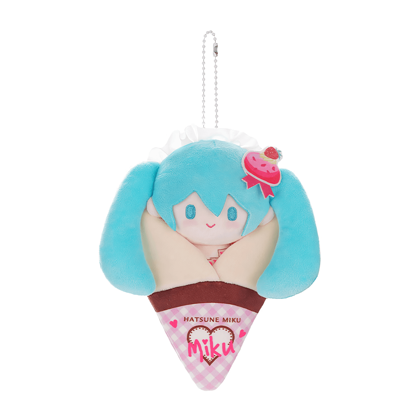 (PREORDEN) Vocaloid Series 01 Hatsune Miku Crepe Mascot Keychain B