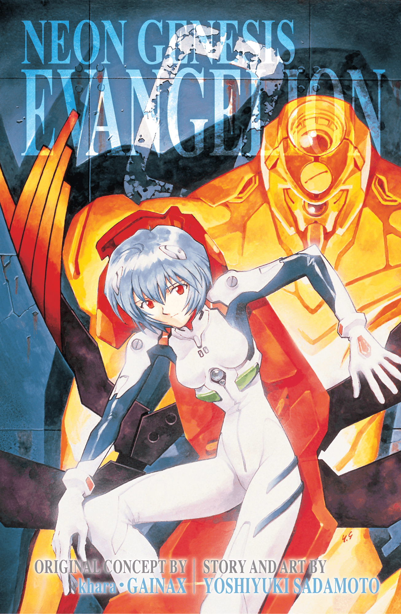 Neon Genesis Evangelion 3-in-1 Edition Manga Volume 2 (Inglés)