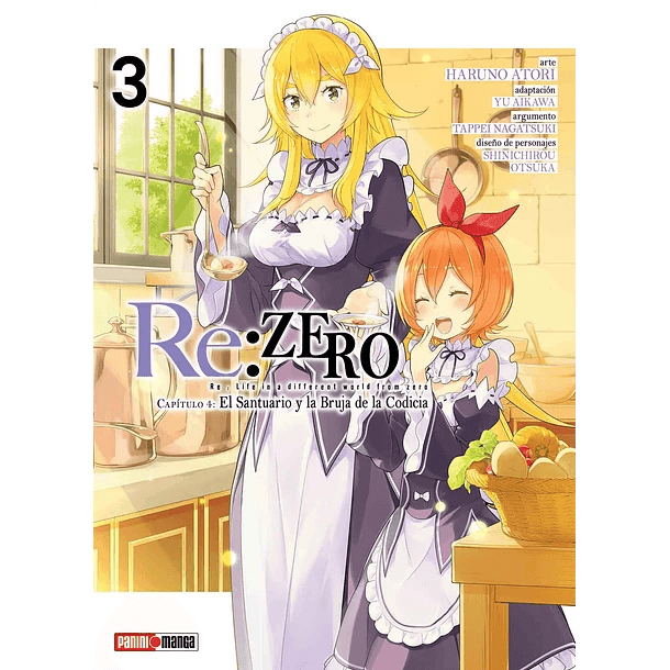 Re:Zero Chapter Four Vol. 3 (Español) - Kinko