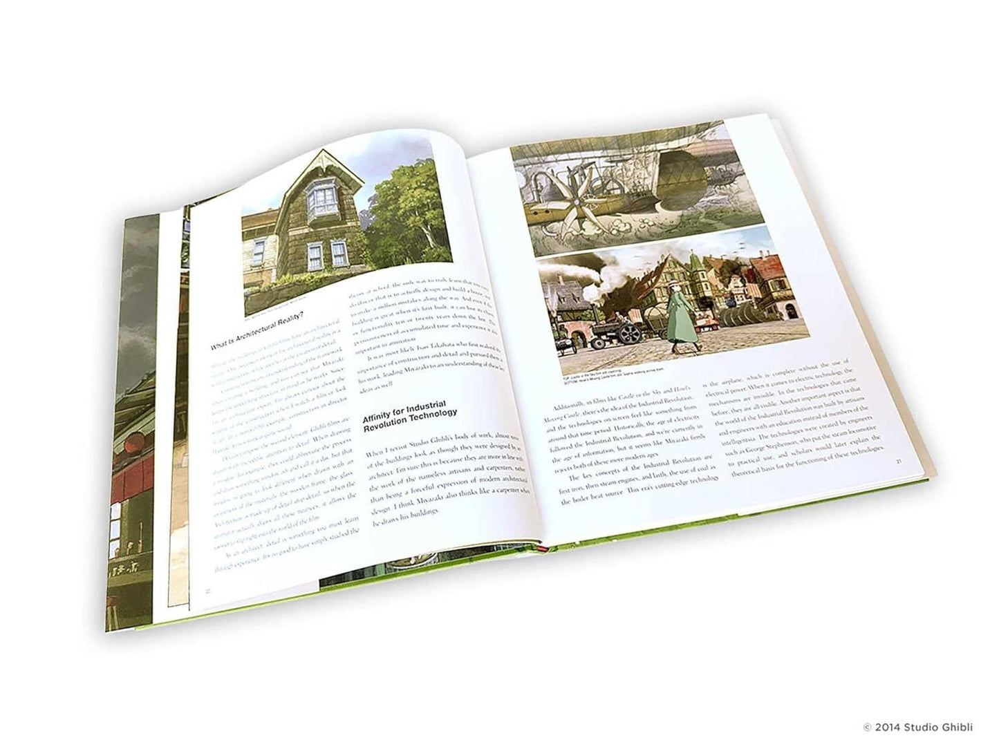 Studio Ghibli: Architecture in Animation Art Book - Hardcover (Inglés)