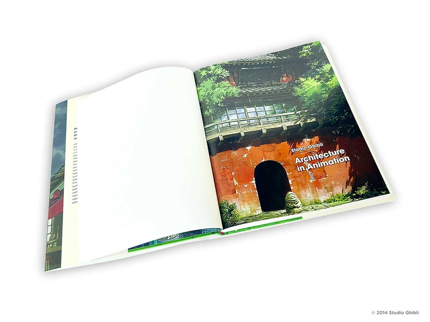 Studio Ghibli: Architecture in Animation Art Book - Hardcover (Inglés)