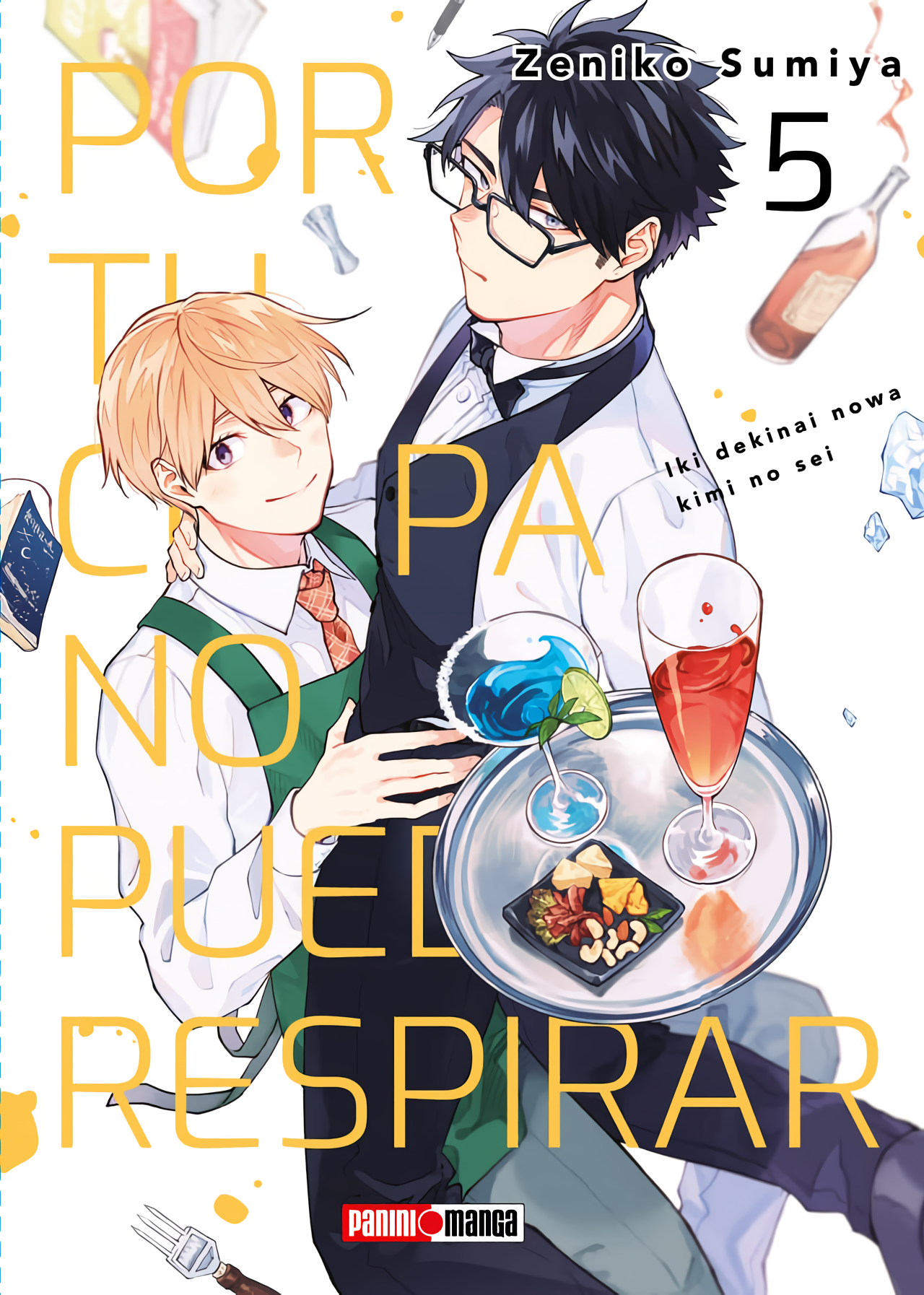 Por Tu Culpa No Puedo Respirar Vol. 5 (Español)