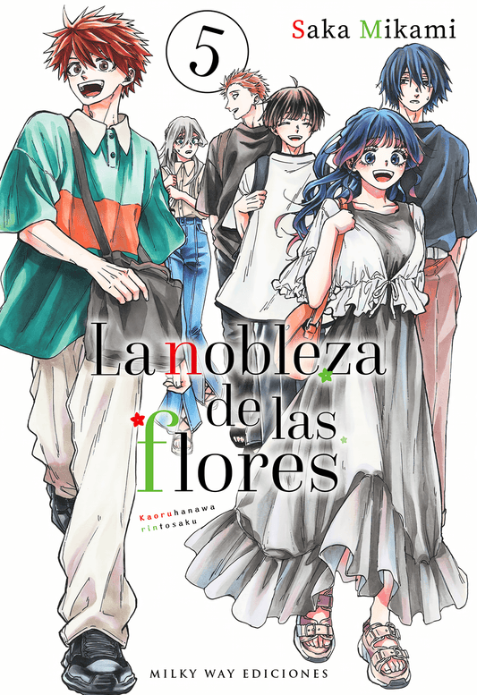 La nobleza de las flores Vol. 5 (Español España)