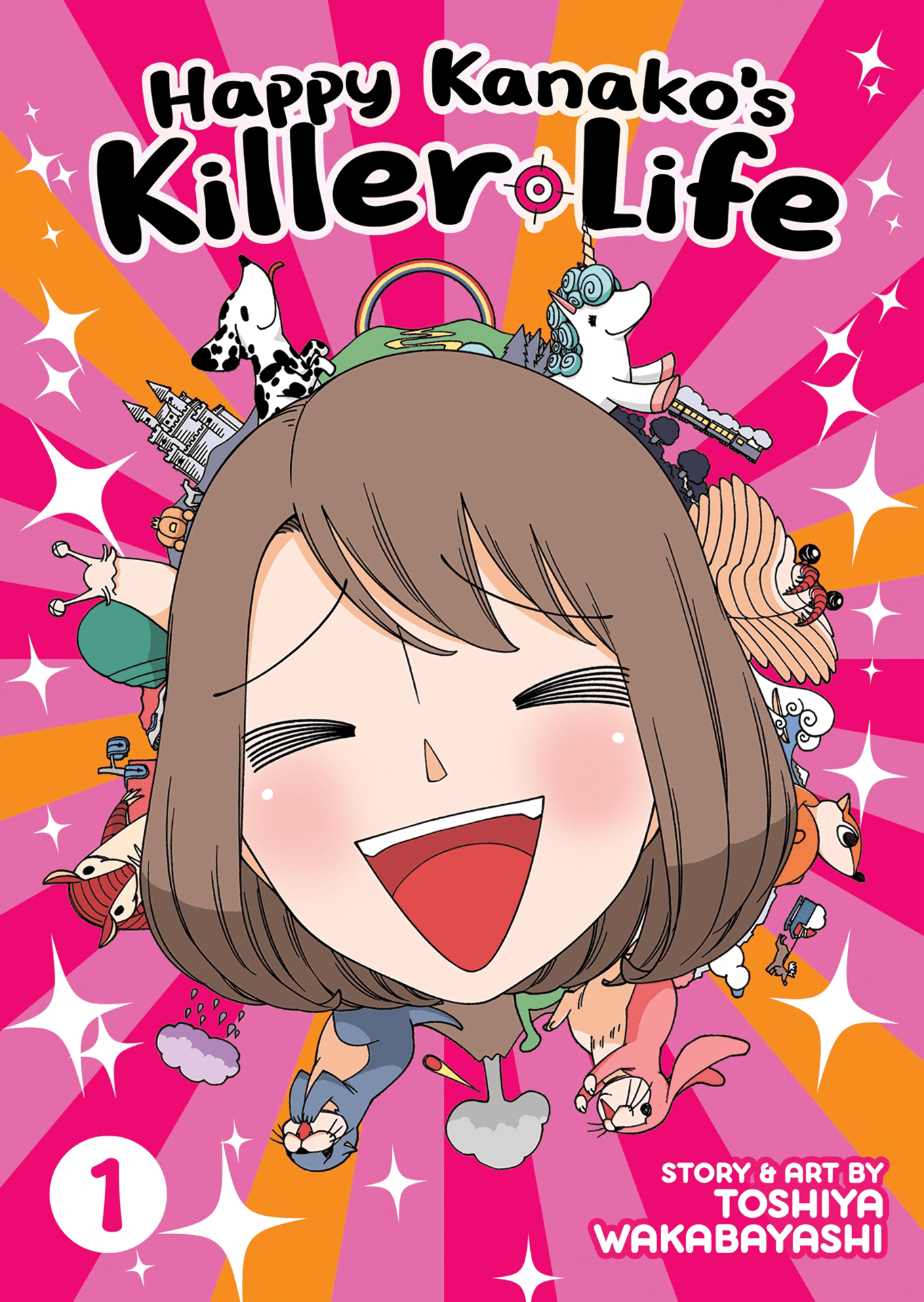 Happy Kanakos Killer Life Manga Volume 1 (Color) (Inglés) - Kinko