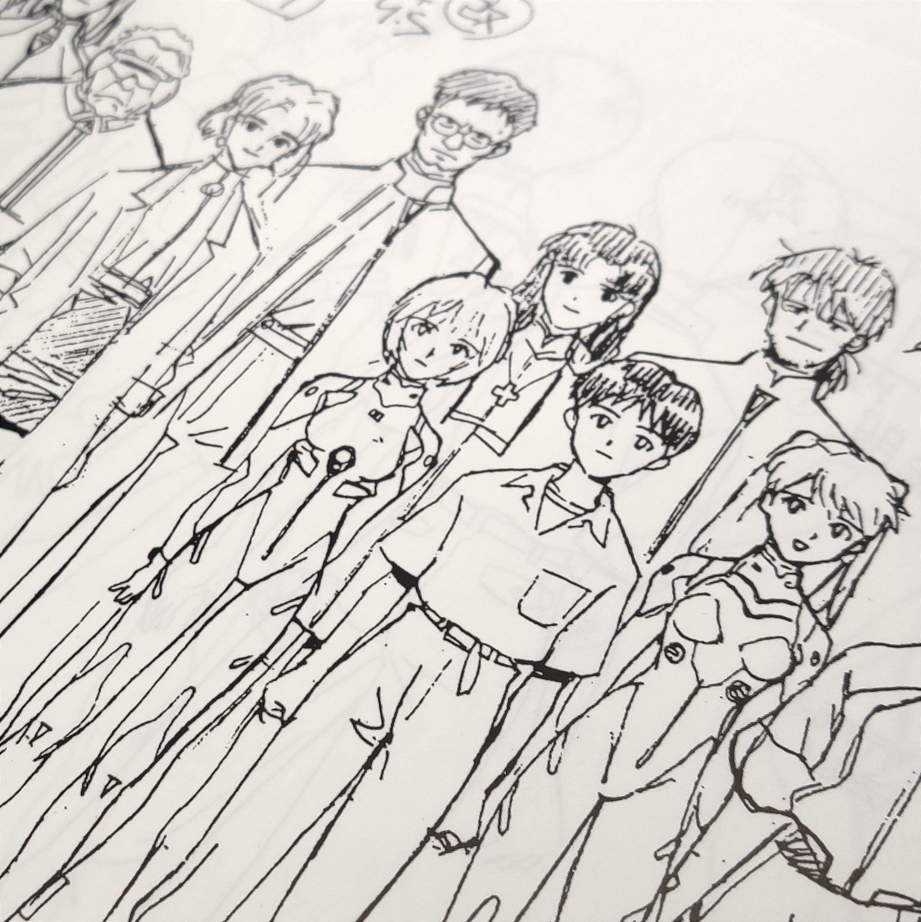 Neon Genesis Evangelion TV Animation Production - Artbook (Inglés) - Kinko