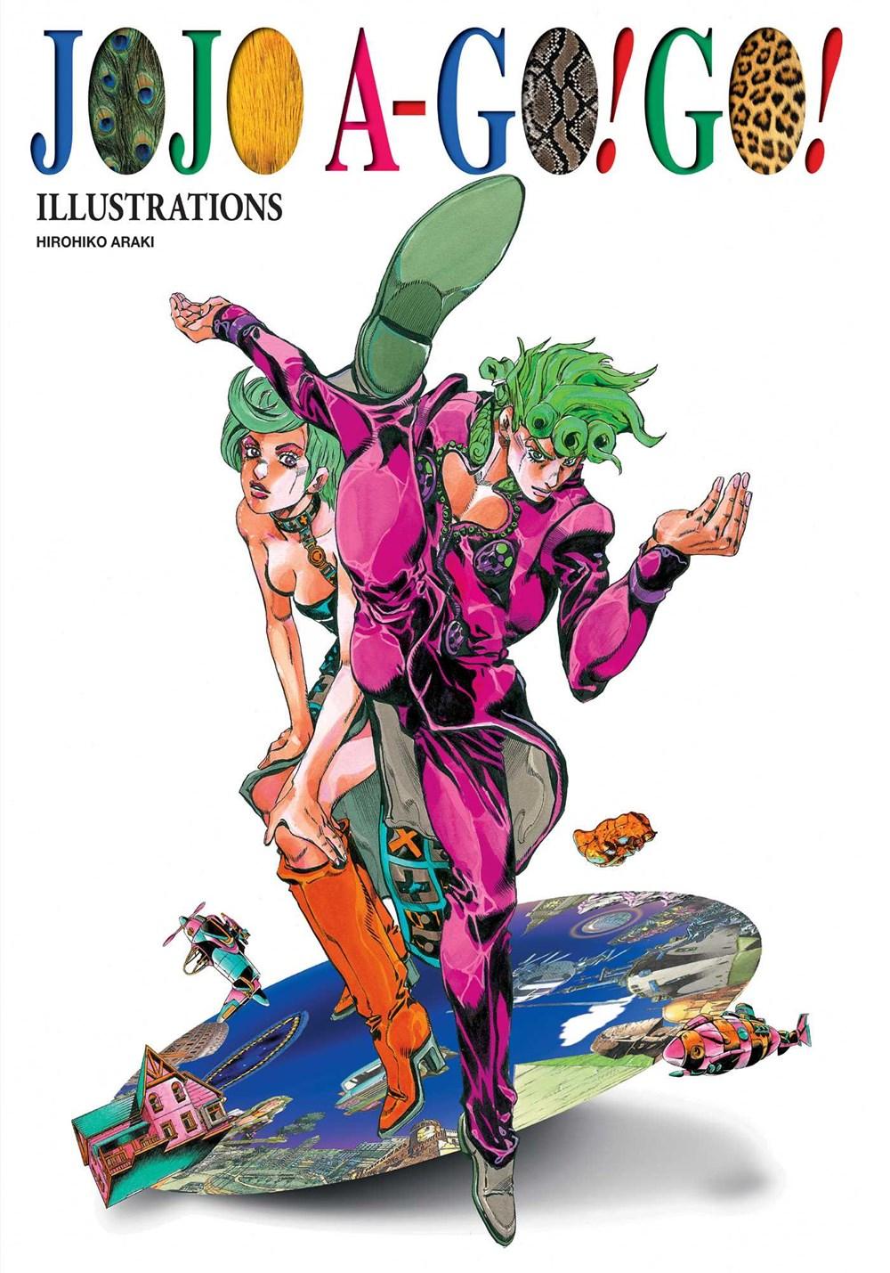 JoJo A-Go!Go! Art Book - Hardcover (Inglés)
