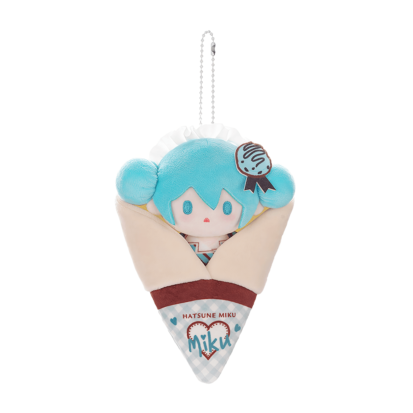 (PREORDEN) Vocaloid Series 01 Hatsune Miku Crepe Mascot Keychain A