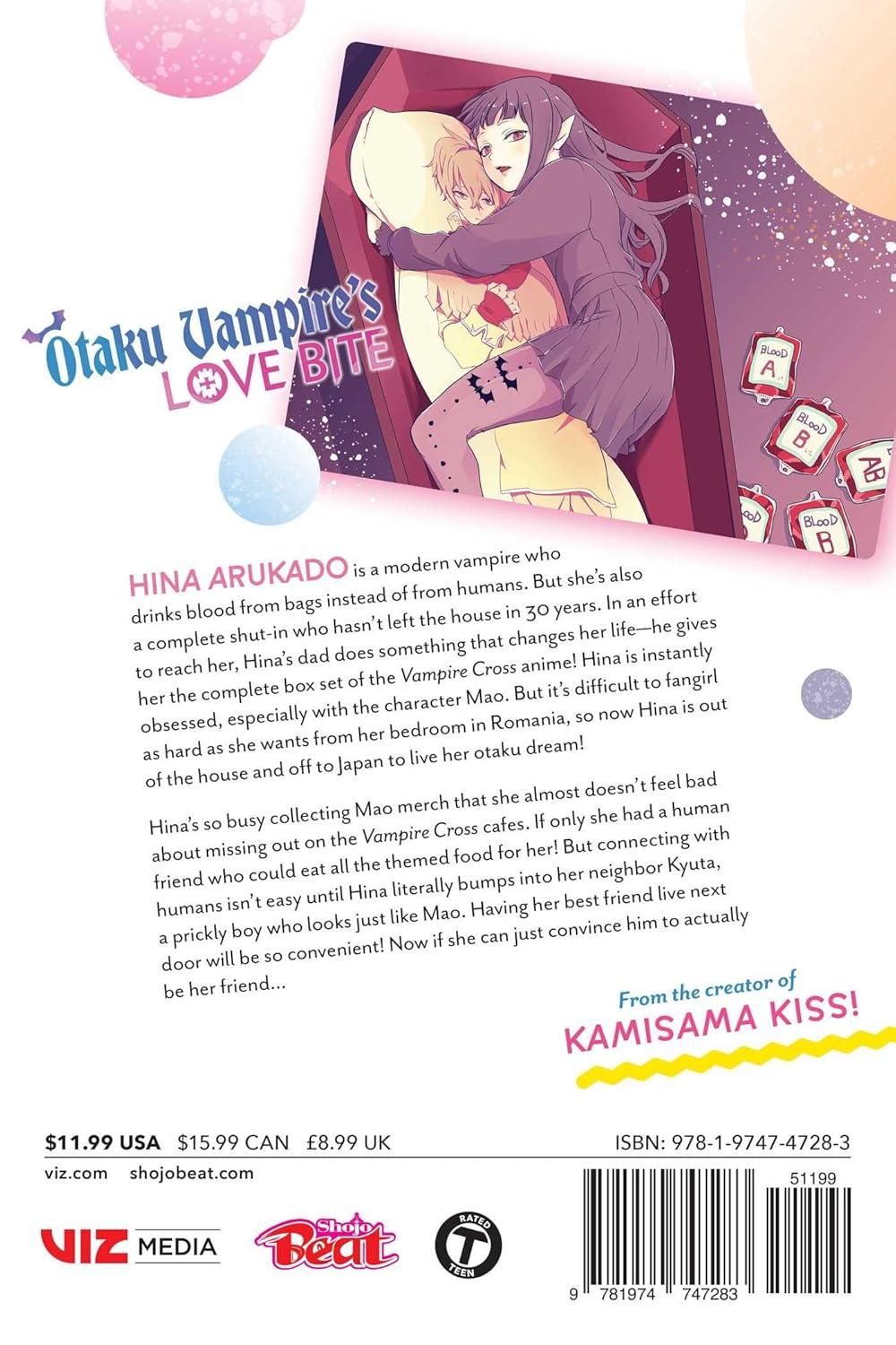 Otaku Vampire's Love Bite Manga Volume 1 (Inglés)