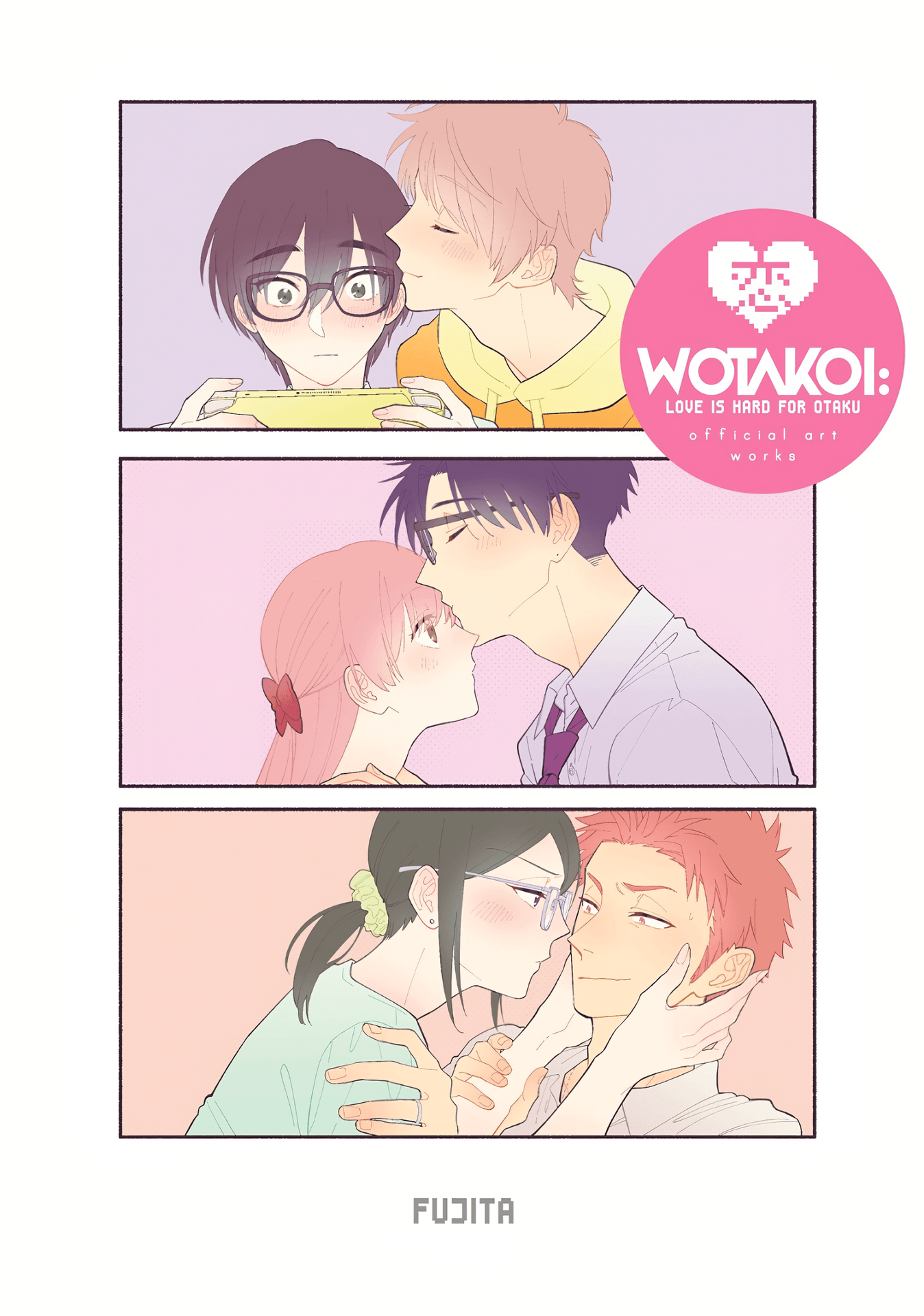Wotakoi: Love Is Hard for Otaku Official Art Works Art Book (Inglés)
