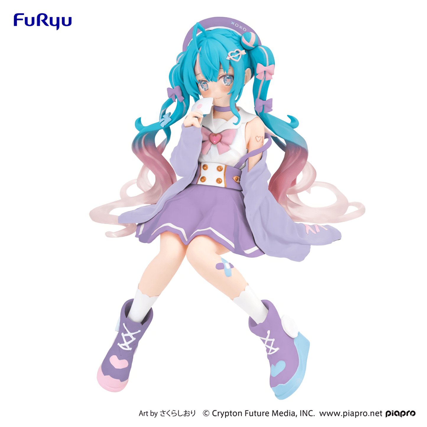 Noodle Stopper Hatsune Miku Love Sailor Purple ver. - Vocaloid