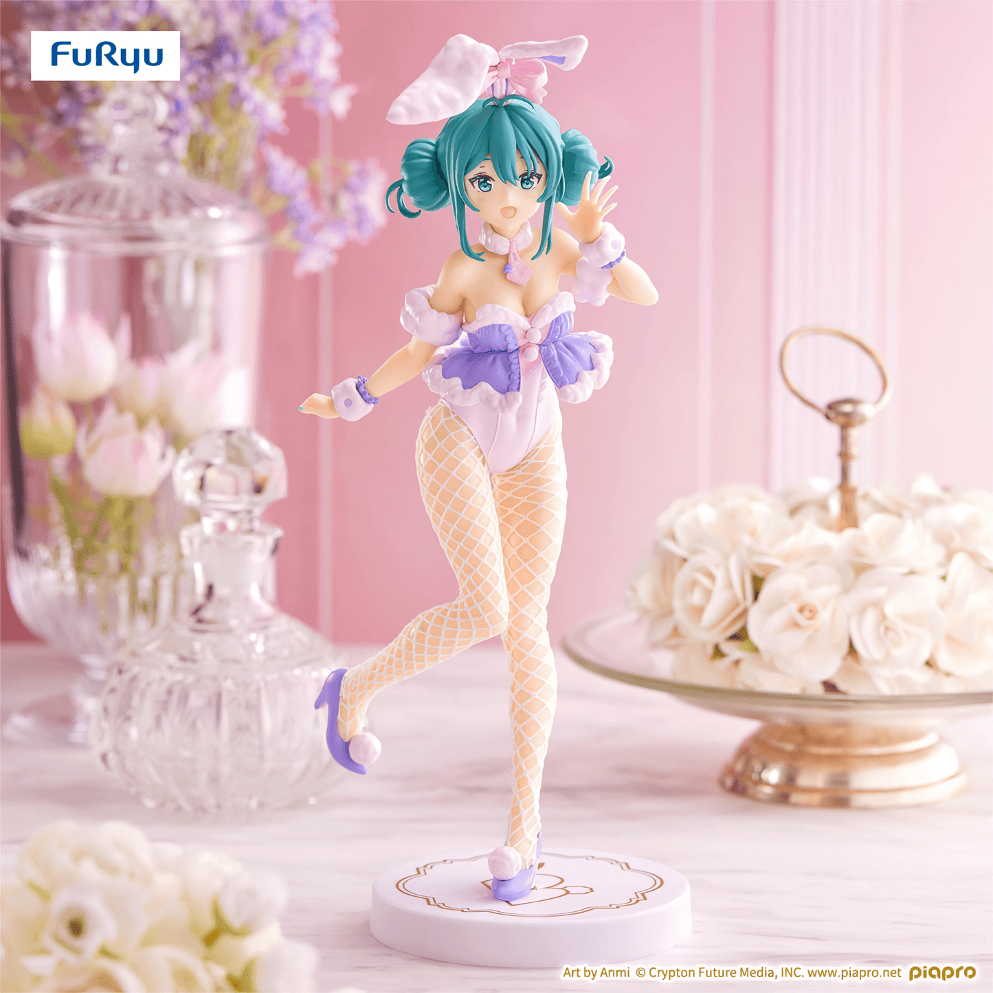 BiCute Bunnies Hatsune Miku White Bunny Lavender ver. - Vocaloid