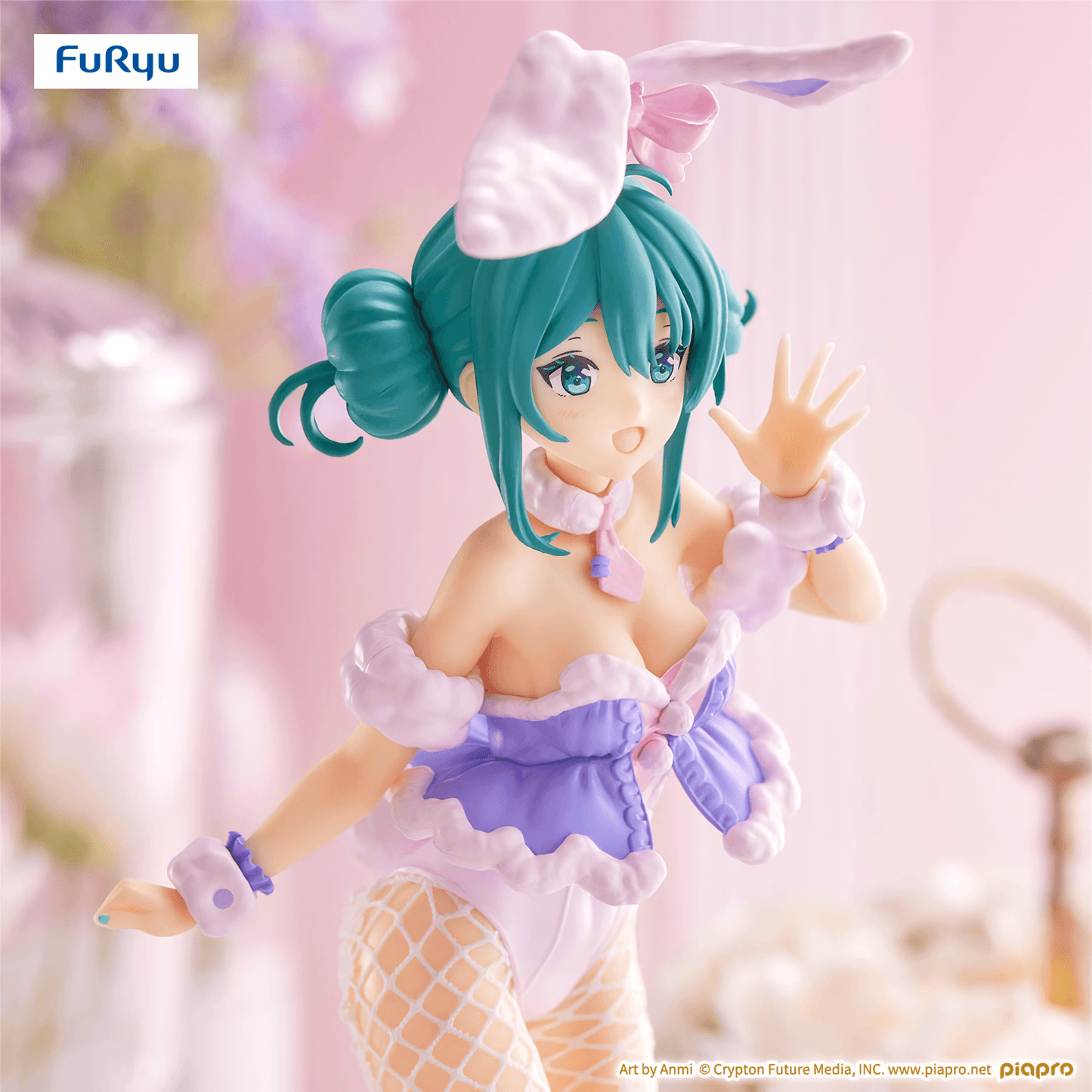 BiCute Bunnies Hatsune Miku White Bunny Lavender ver. - Vocaloid
