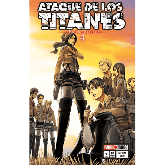 Attack on Titan Vol. 4 (Español) - Kinko